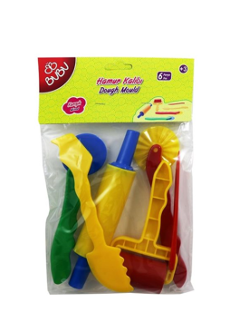 Bu-Bu Bubu00002 Oyun Hamuru Kalıbı Seti 6 Parça